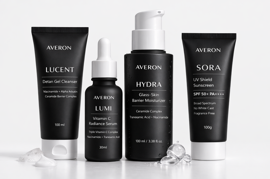 AVERON Complete Glass-Skin Routine (4-Step Set)